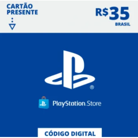 GIFT CARD PLAYSTATION™STORE - 30,00 REAIS